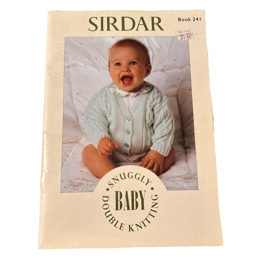 Vintage 1996 Sirdar Snuggly Baby Double Knitting Pattern Book 241